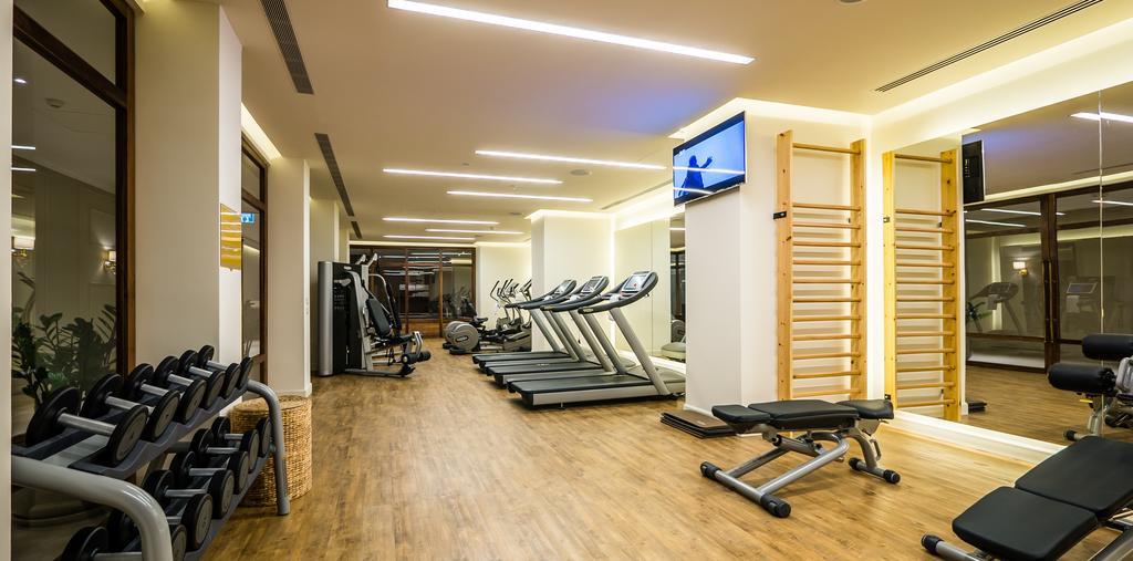 Herbert Samuel Иерусалим Экстерьер фото The gym at the hotel