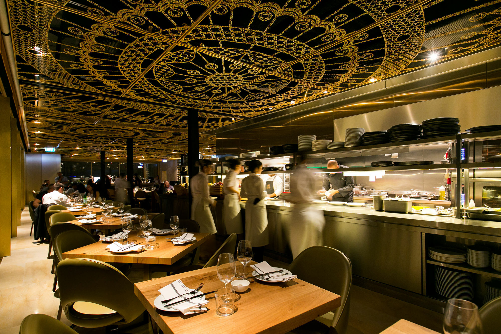 Herbert Samuel Иерусалим Экстерьер фото Interior of the restaurant