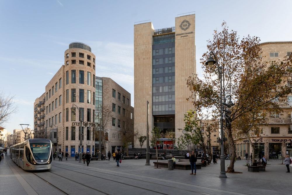 Herbert Samuel Иерусалим Экстерьер фото The new building of the National Library of Israel